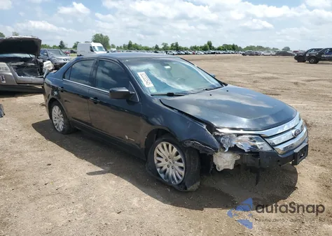 2012 Ford Fusion Hybrid из США, поврежденный, VIN 3FADP0L32CR325830